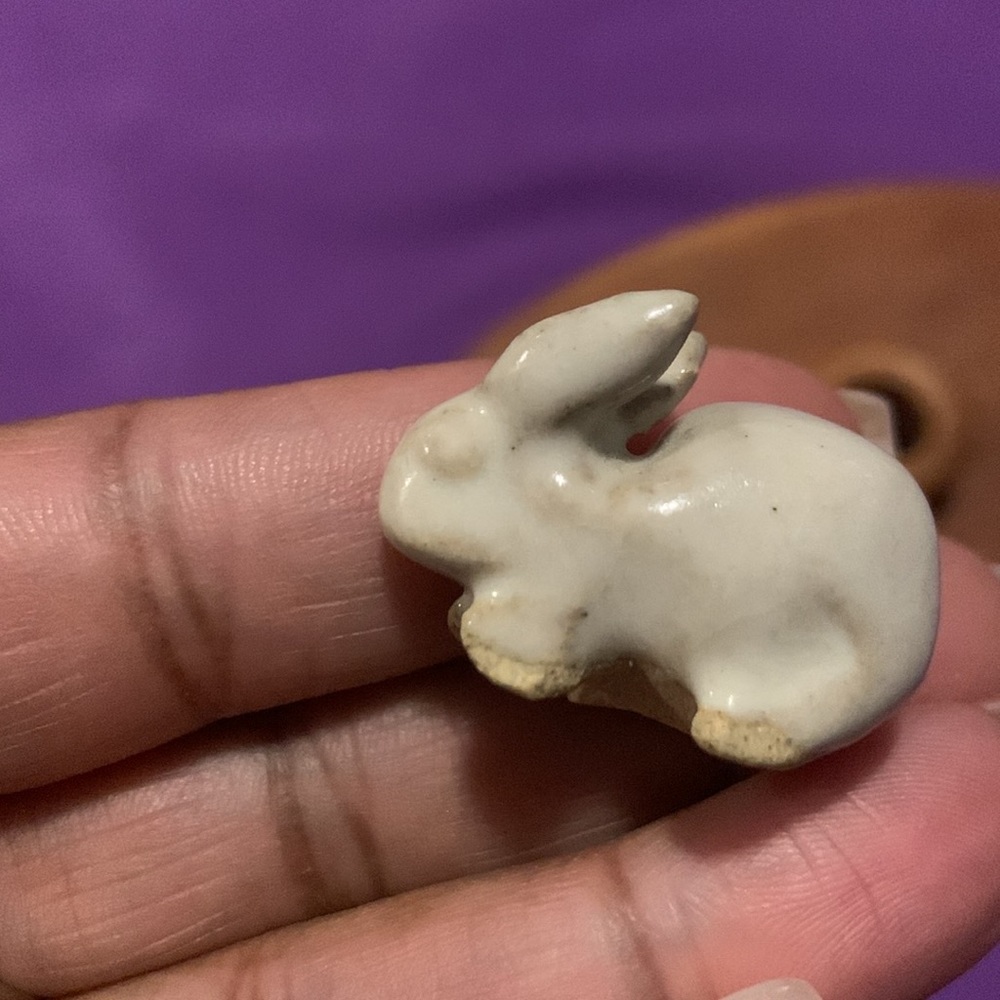 Vintage ceramic bunny